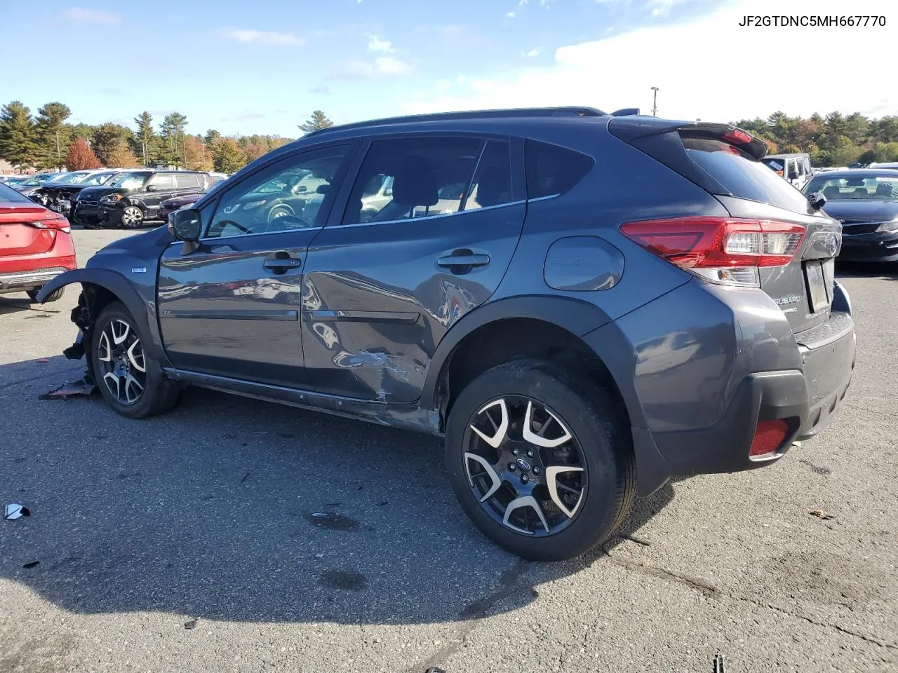 2021 Subaru Crosstrek Limited VIN: JF2GTDNC5MH667770 Lot: 76234894