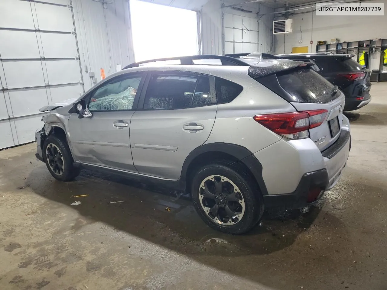 2021 Subaru Crosstrek Premium VIN: JF2GTAPC1M8287739 Lot: 76308084