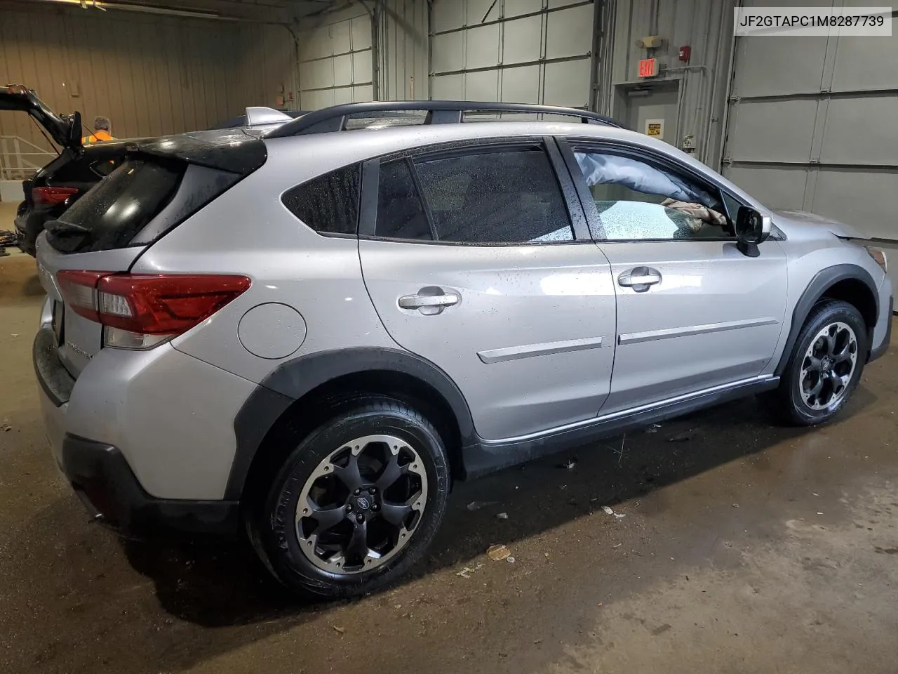 2021 Subaru Crosstrek Premium VIN: JF2GTAPC1M8287739 Lot: 76308084