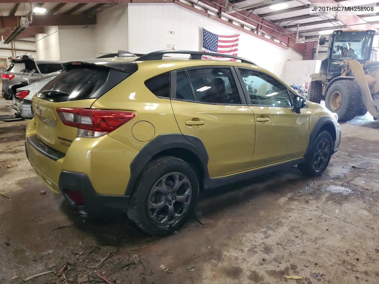 2021 Subaru Crosstrek Sport VIN: JF2GTHSC7MH258908 Lot: 76555224