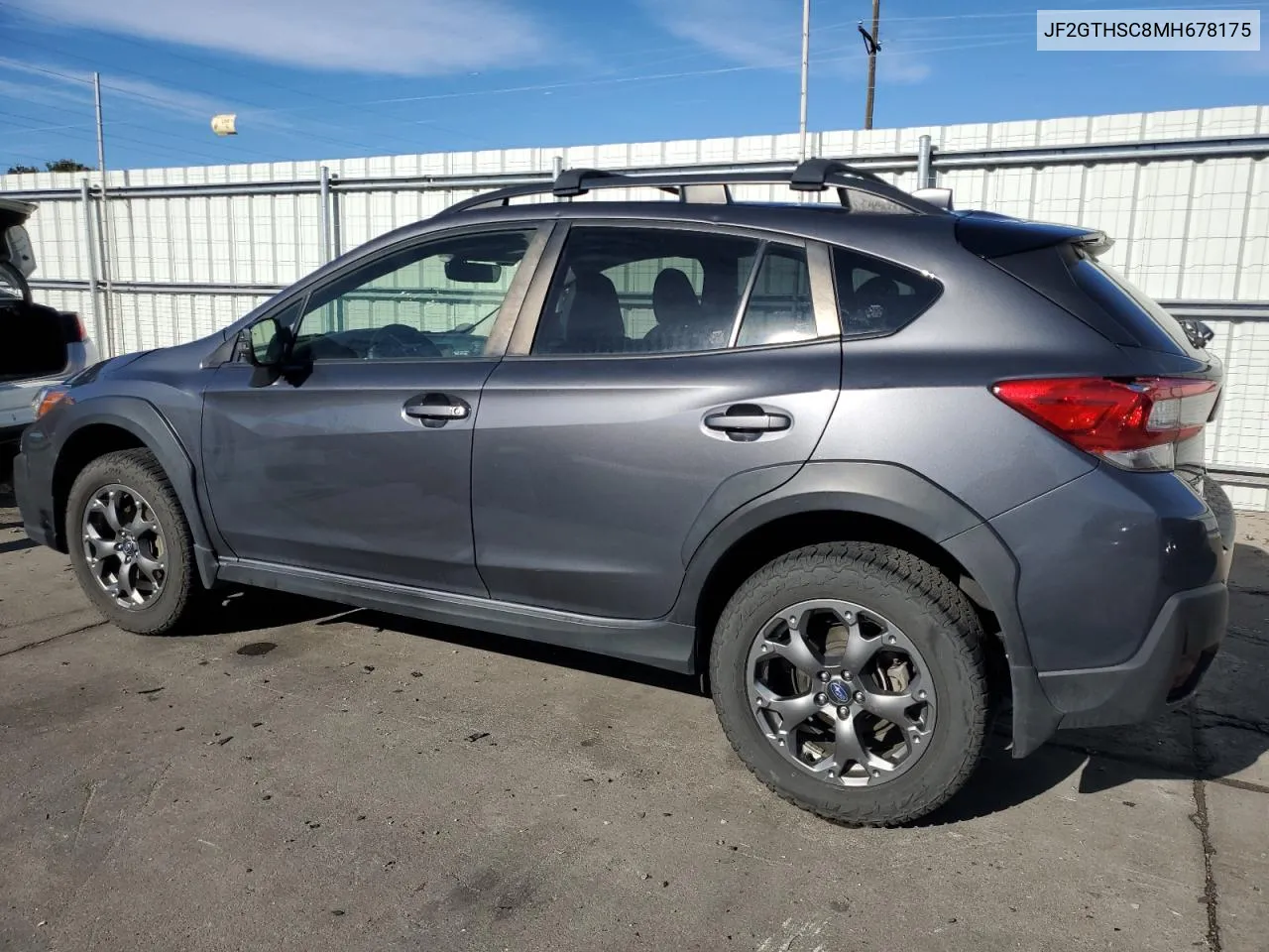 2021 Subaru Crosstrek Sport VIN: JF2GTHSC8MH678175 Lot: 76578894