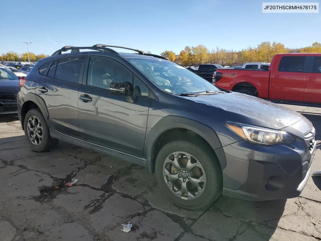 JF2GTHSC8MH678175 2021 Subaru Crosstrek Sport