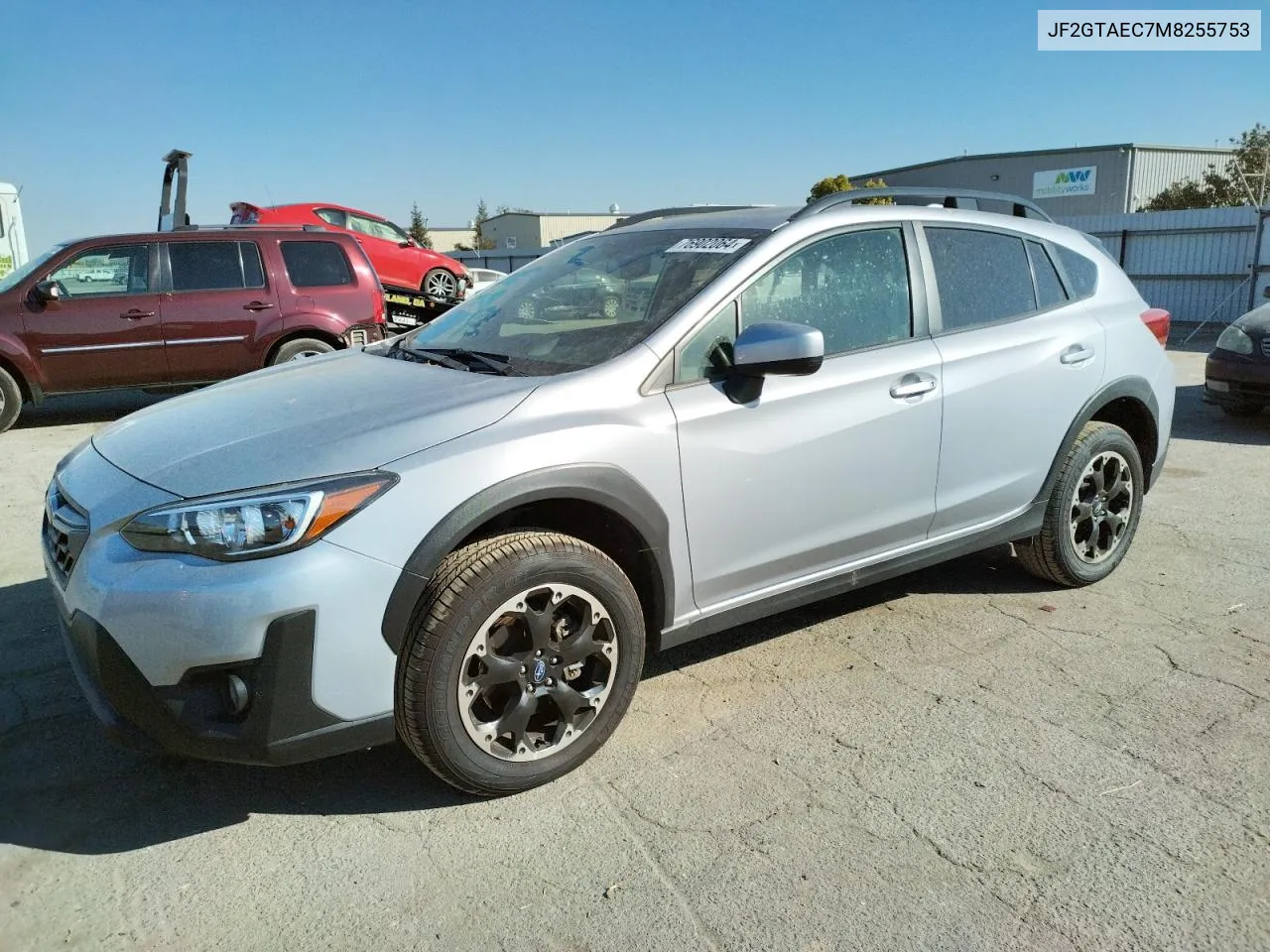 2021 Subaru Crosstrek Premium VIN: JF2GTAEC7M8255753 Lot: 76902064