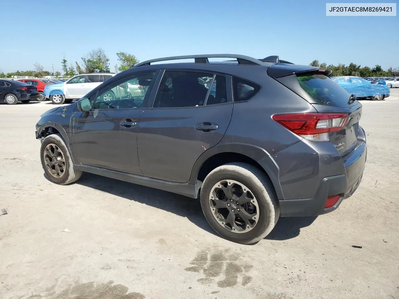 2021 Subaru Crosstrek Premium VIN: JF2GTAEC8M8269421 Lot: 76964274