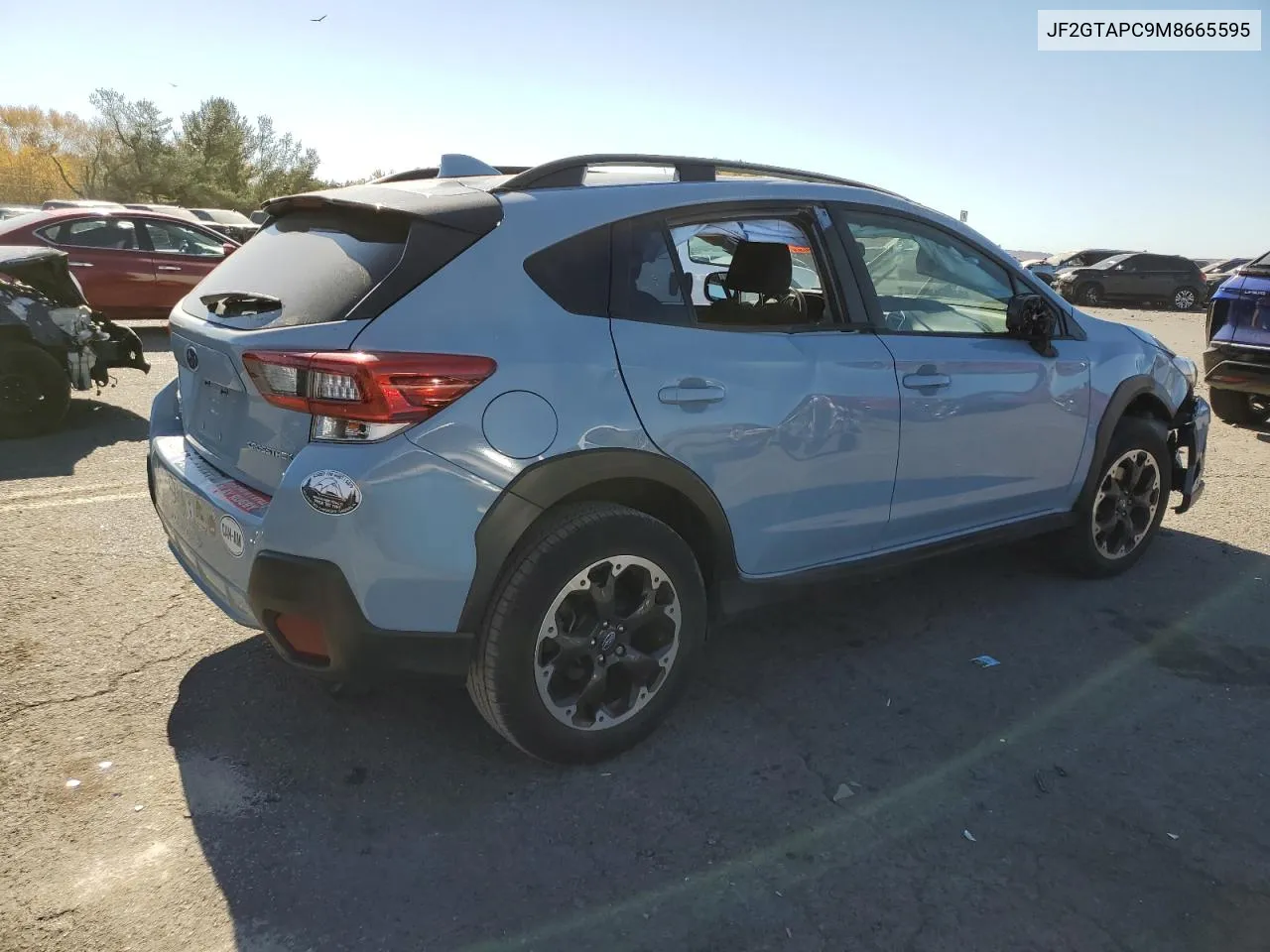 2021 Subaru Crosstrek Premium VIN: JF2GTAPC9M8665595 Lot: 77305004