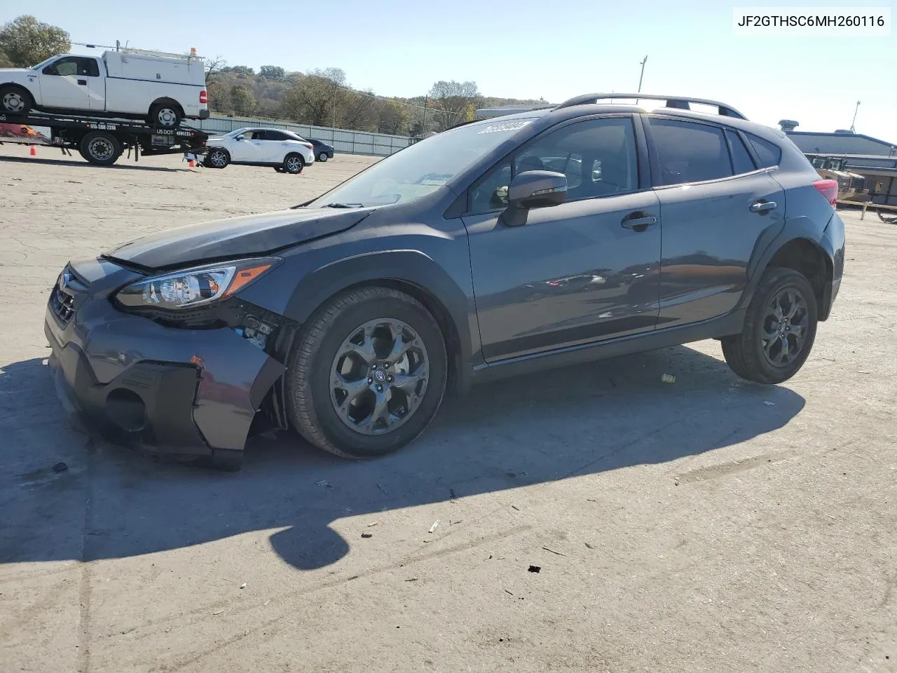 2021 Subaru Crosstrek Sport VIN: JF2GTHSC6MH260116 Lot: 77373484