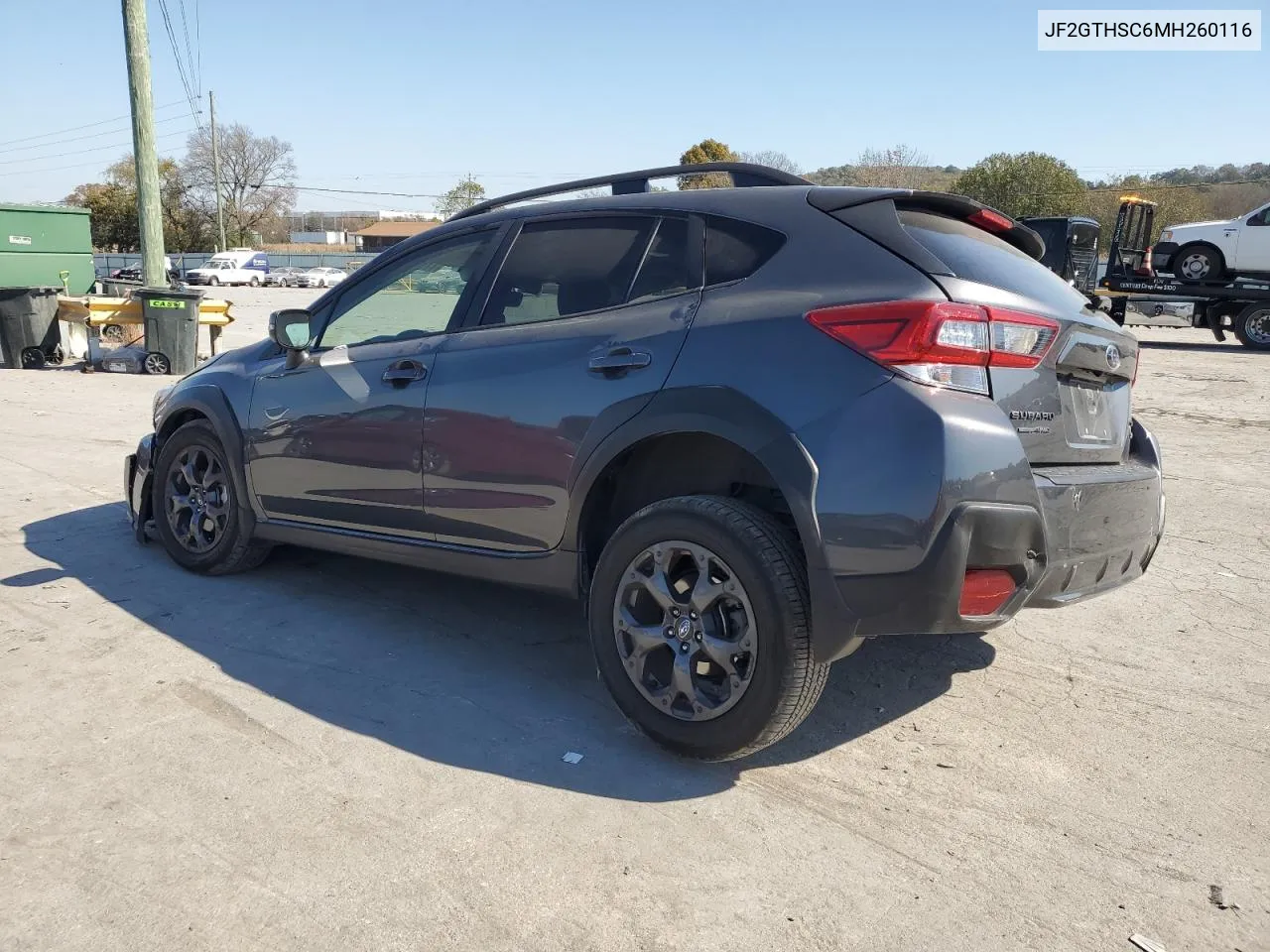 2021 Subaru Crosstrek Sport VIN: JF2GTHSC6MH260116 Lot: 77373484