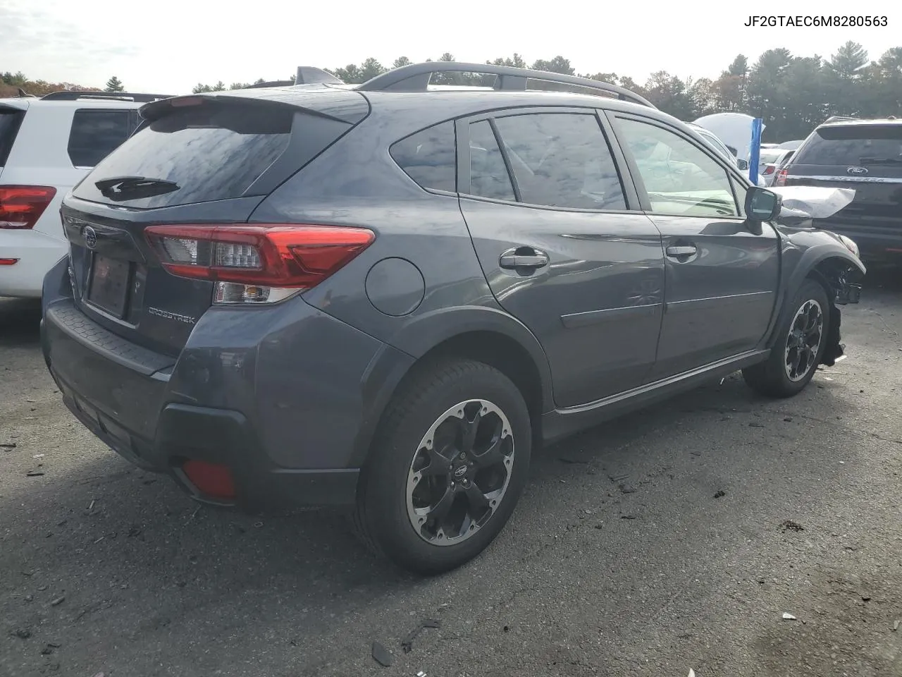 2021 Subaru Crosstrek Premium VIN: JF2GTAEC6M8280563 Lot: 77743514