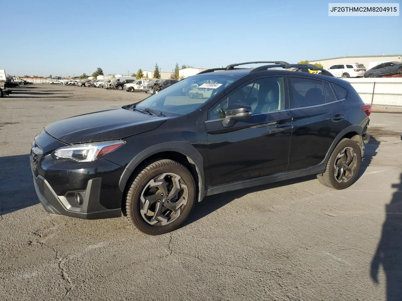 2021 Subaru Crosstrek Limited VIN: JF2GTHMC2M8204915 Lot: 77789084