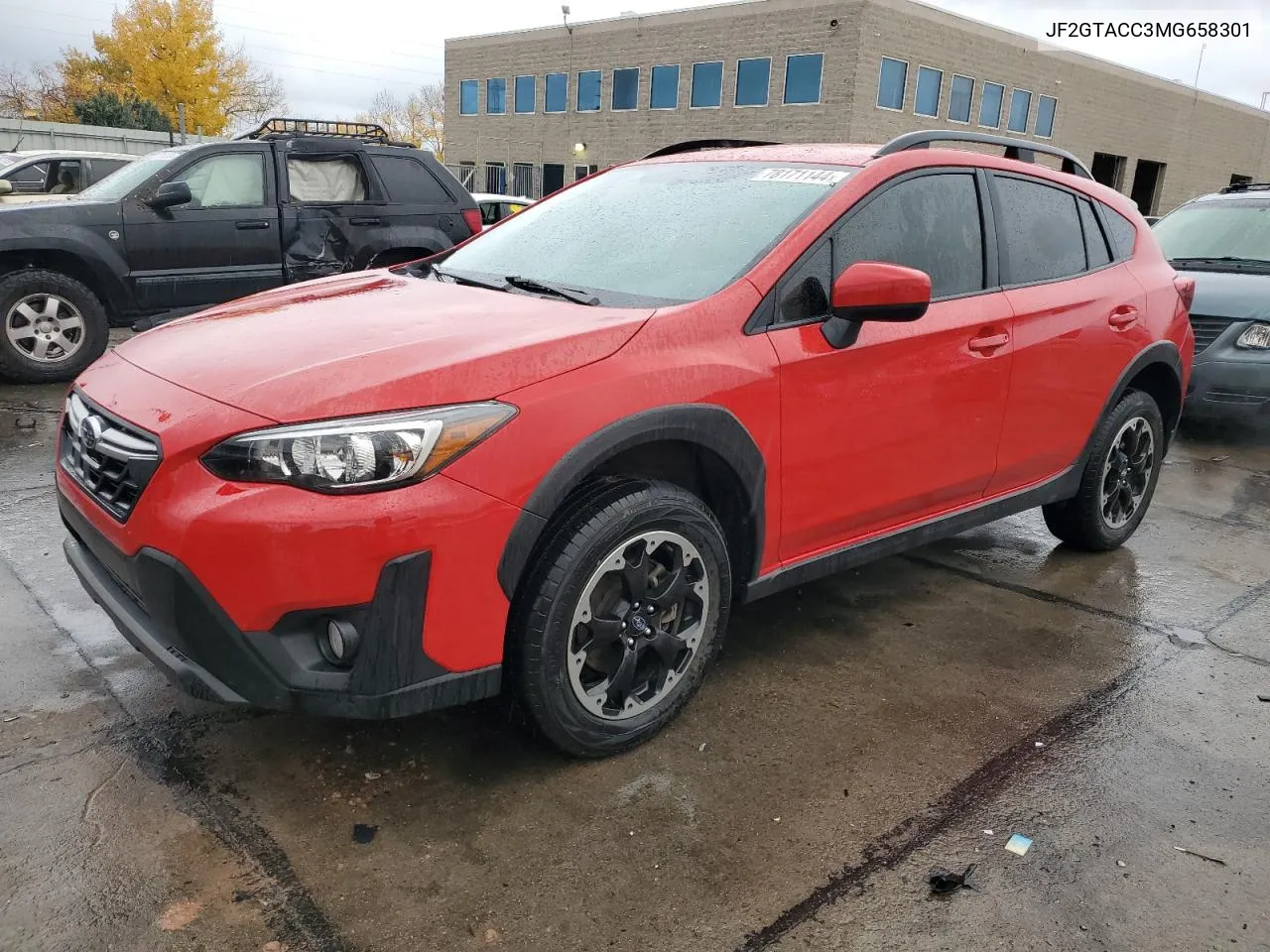 2021 Subaru Crosstrek Premium VIN: JF2GTACC3MG658301 Lot: 78171144