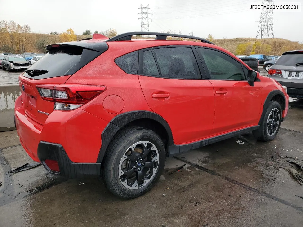 2021 Subaru Crosstrek Premium VIN: JF2GTACC3MG658301 Lot: 78171144