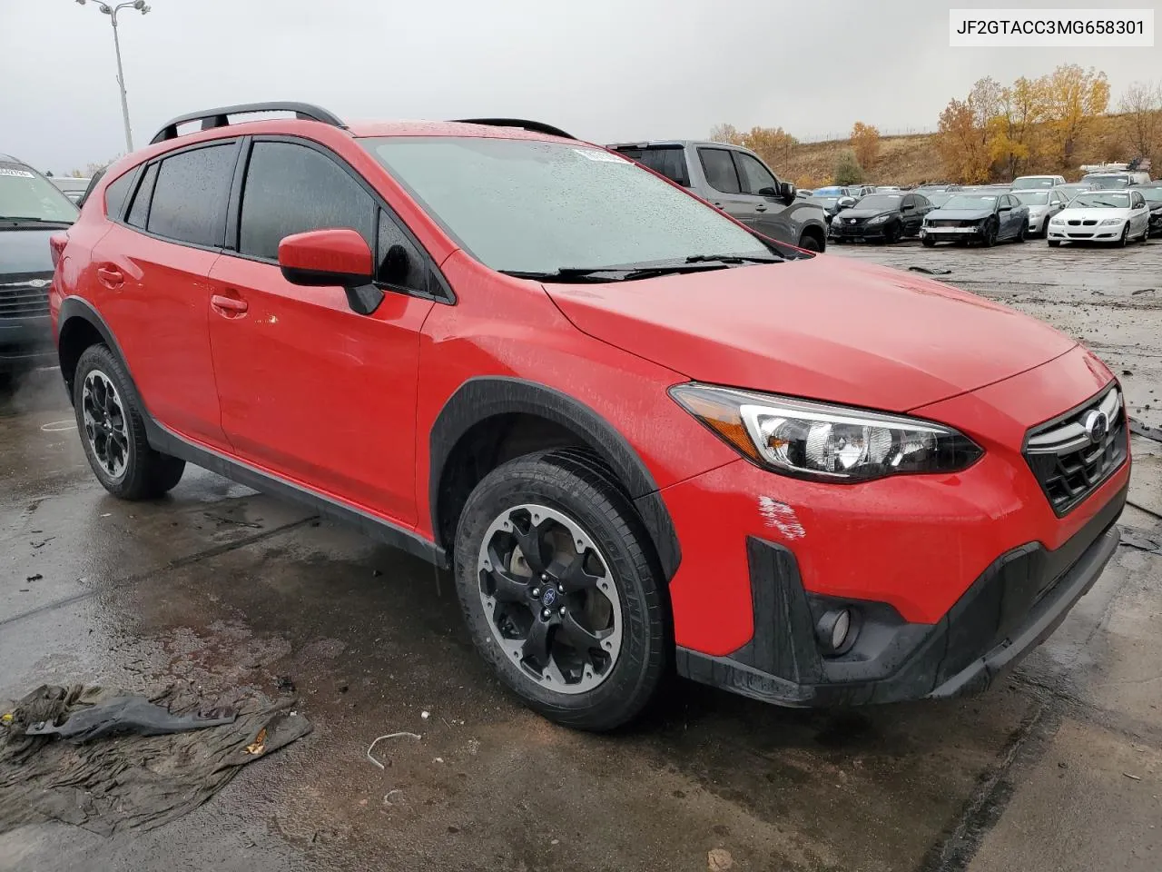 2021 Subaru Crosstrek Premium VIN: JF2GTACC3MG658301 Lot: 78171144