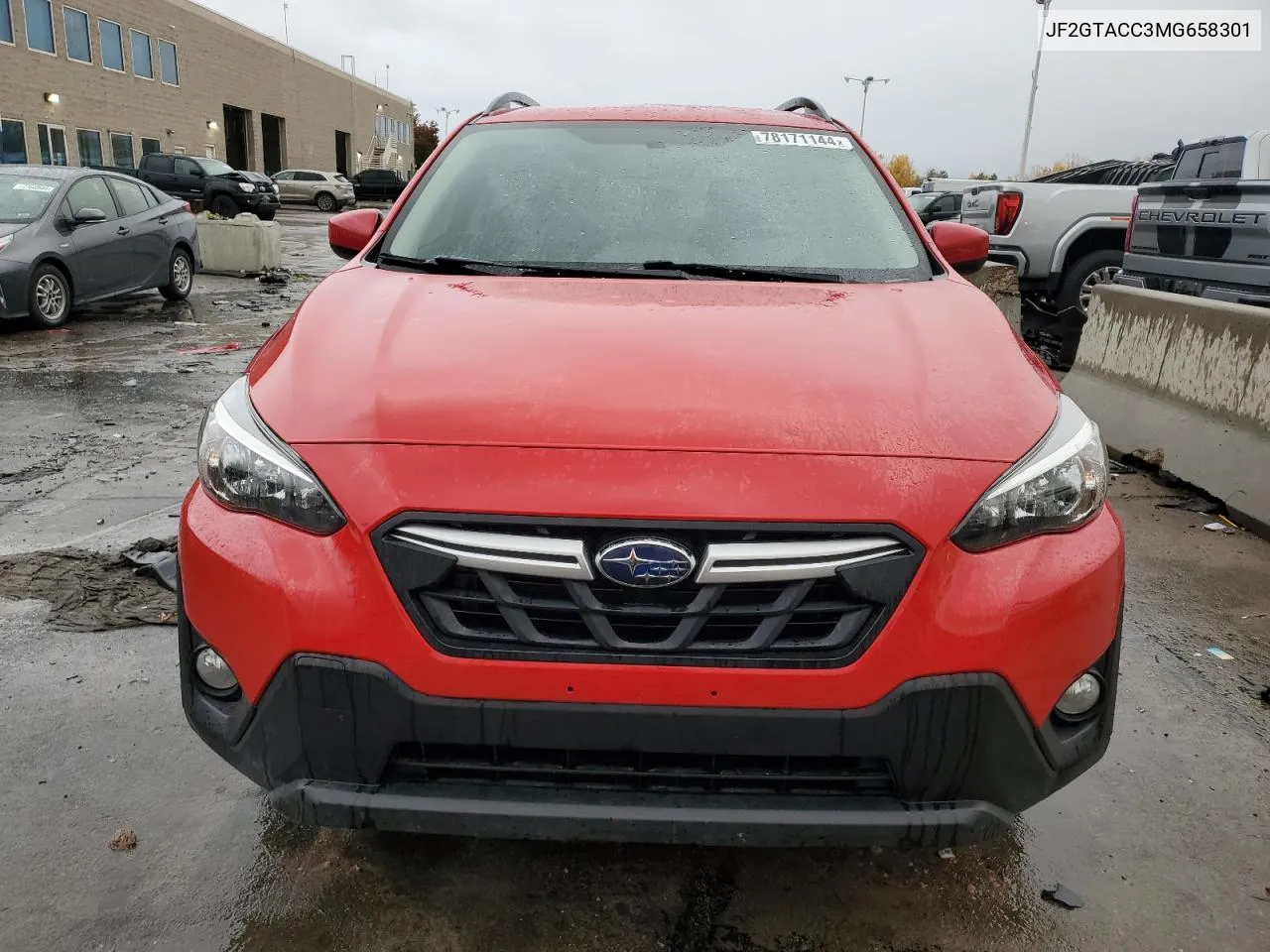 2021 Subaru Crosstrek Premium VIN: JF2GTACC3MG658301 Lot: 78171144