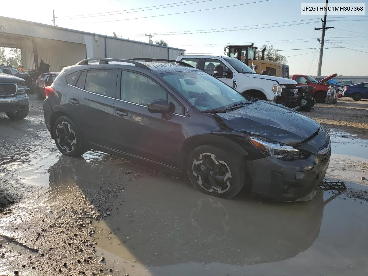 2021 Subaru Crosstrek Limited VIN: JF2GTHNC1MH307368 Lot: 78186644