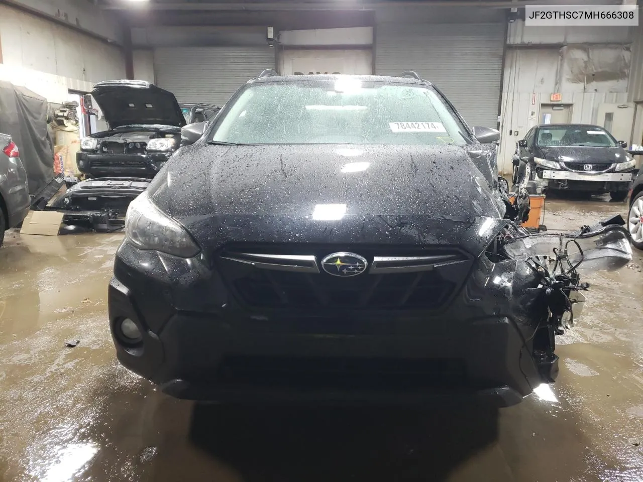 2021 Subaru Crosstrek Sport VIN: JF2GTHSC7MH666308 Lot: 78442174