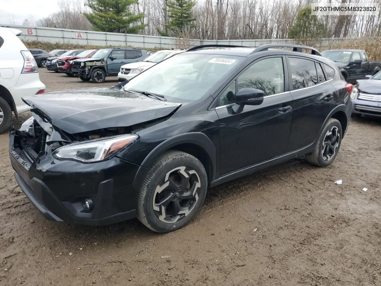 2021 Subaru Crosstrek Limited VIN: JF2GTHMC5M8323820 Lot: 78696684