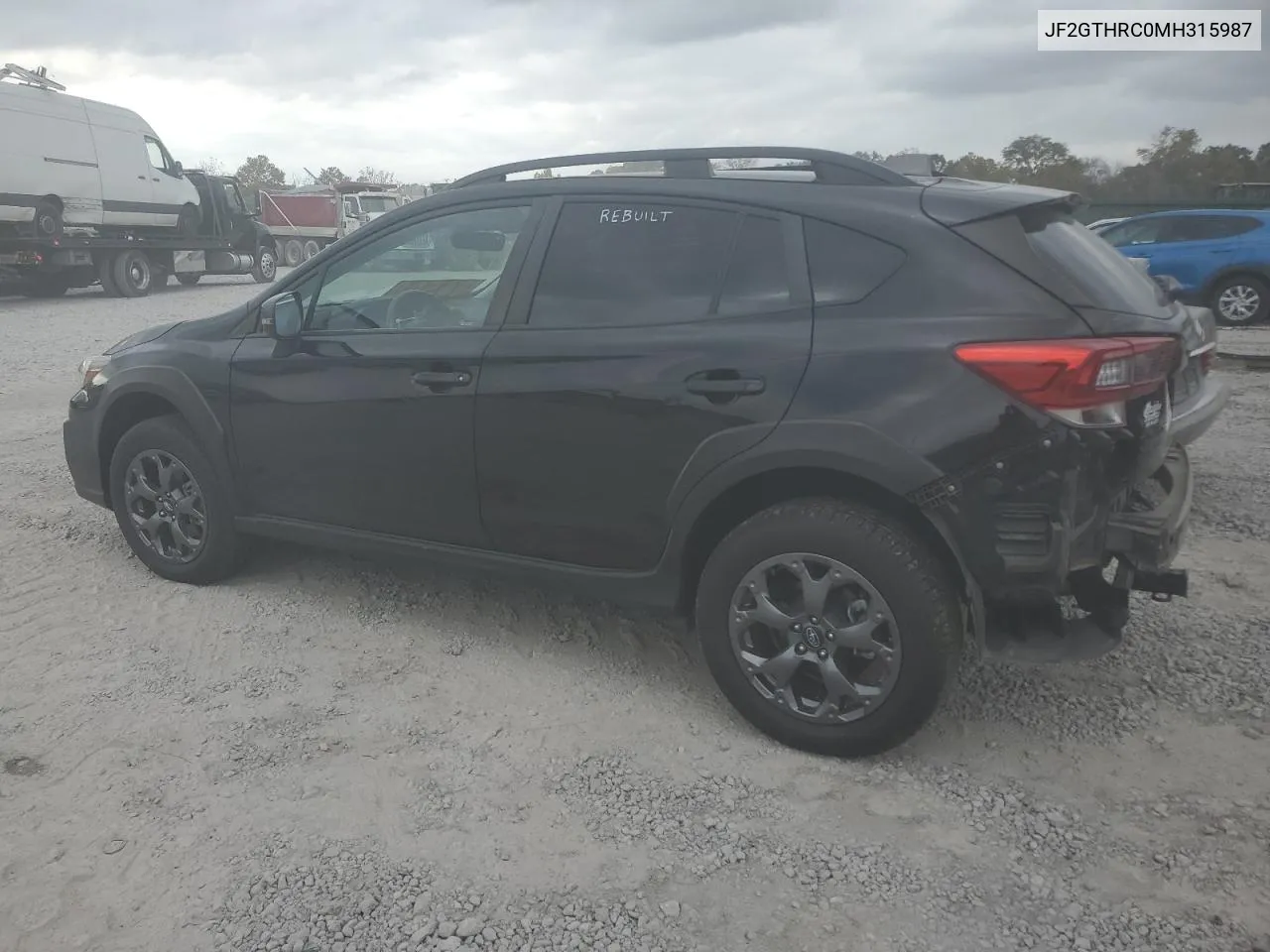 2021 Subaru Crosstrek Sport VIN: JF2GTHRC0MH315987 Lot: 78755444