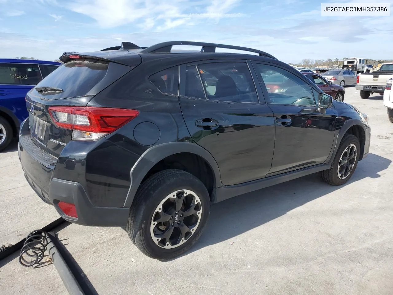 2021 Subaru Crosstrek Premium VIN: JF2GTAEC1MH357386 Lot: 79132514