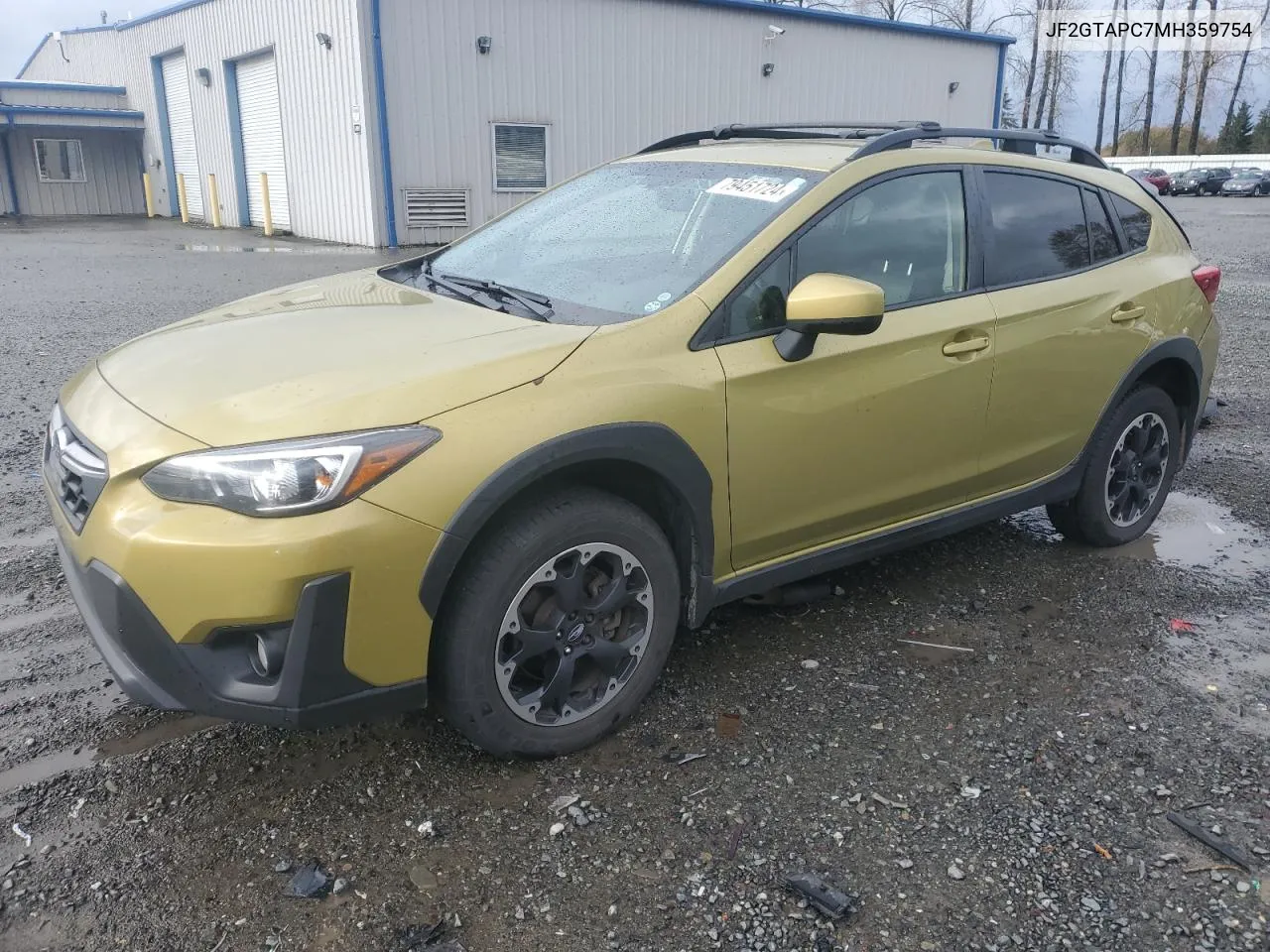 2021 Subaru Crosstrek Premium VIN: JF2GTAPC7MH359754 Lot: 79451724