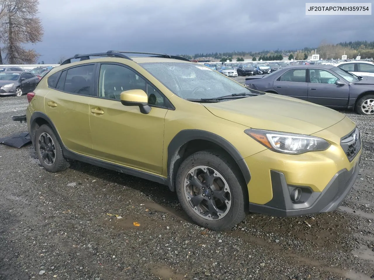 2021 Subaru Crosstrek Premium VIN: JF2GTAPC7MH359754 Lot: 79451724