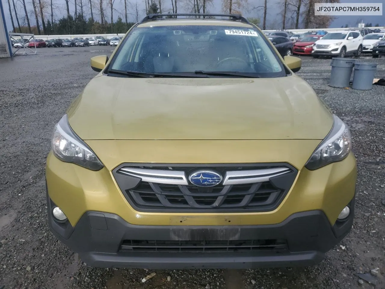 2021 Subaru Crosstrek Premium VIN: JF2GTAPC7MH359754 Lot: 79451724