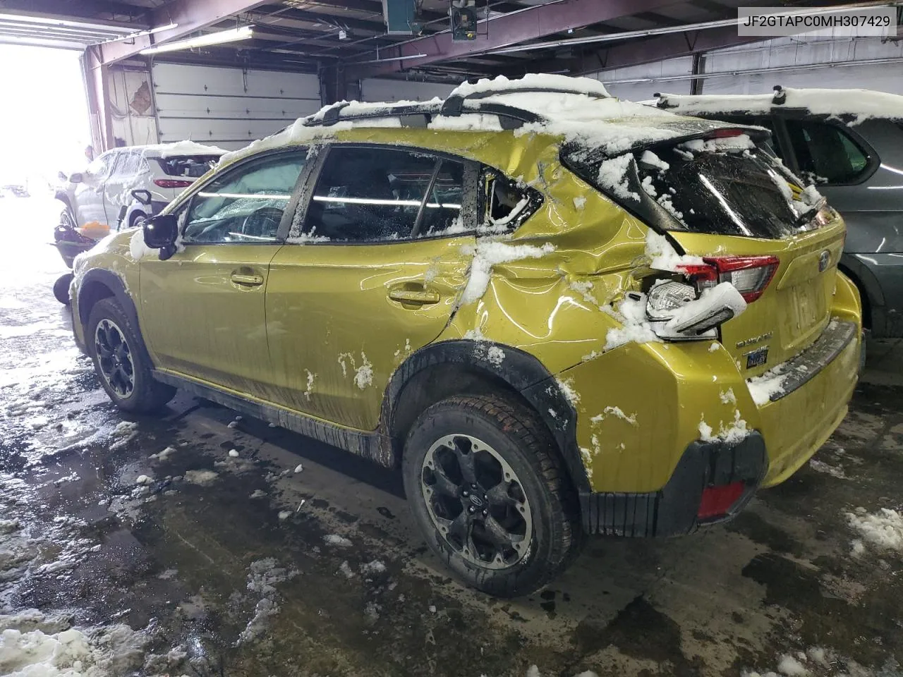 2021 Subaru Crosstrek Premium VIN: JF2GTAPC0MH307429 Lot: 79652784