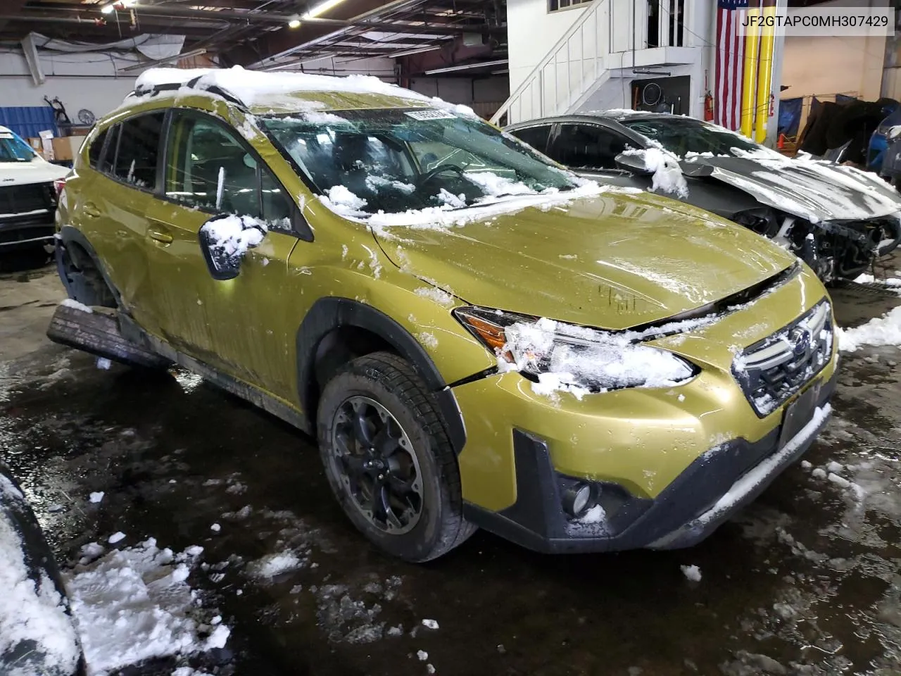 2021 Subaru Crosstrek Premium VIN: JF2GTAPC0MH307429 Lot: 79652784