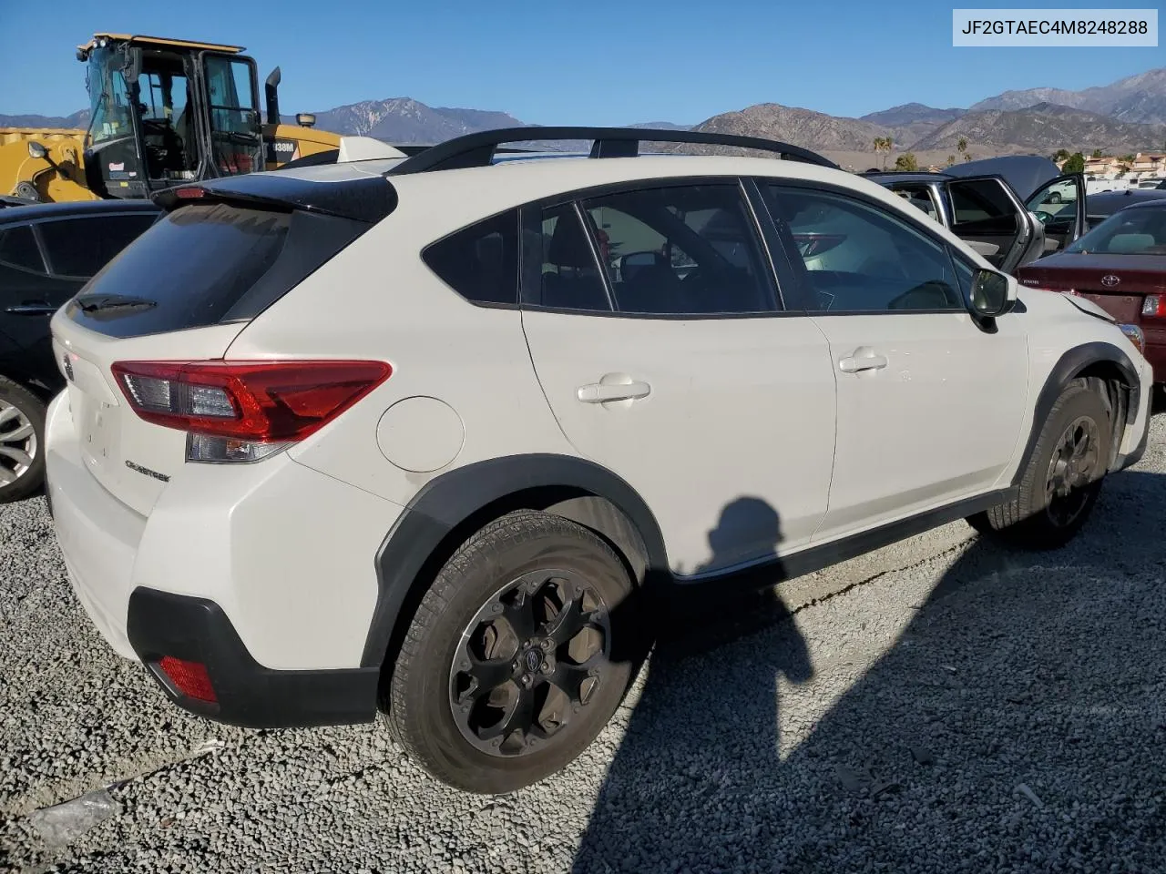 2021 Subaru Crosstrek Premium VIN: JF2GTAEC4M8248288 Lot: 79801154