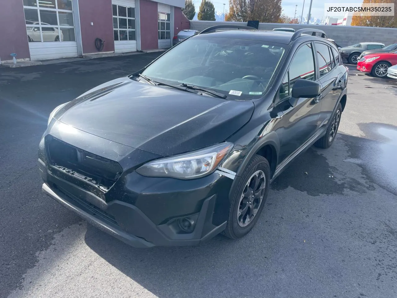 2021 Subaru Crosstrek VIN: JF2GTABC5MH350235 Lot: 81006384