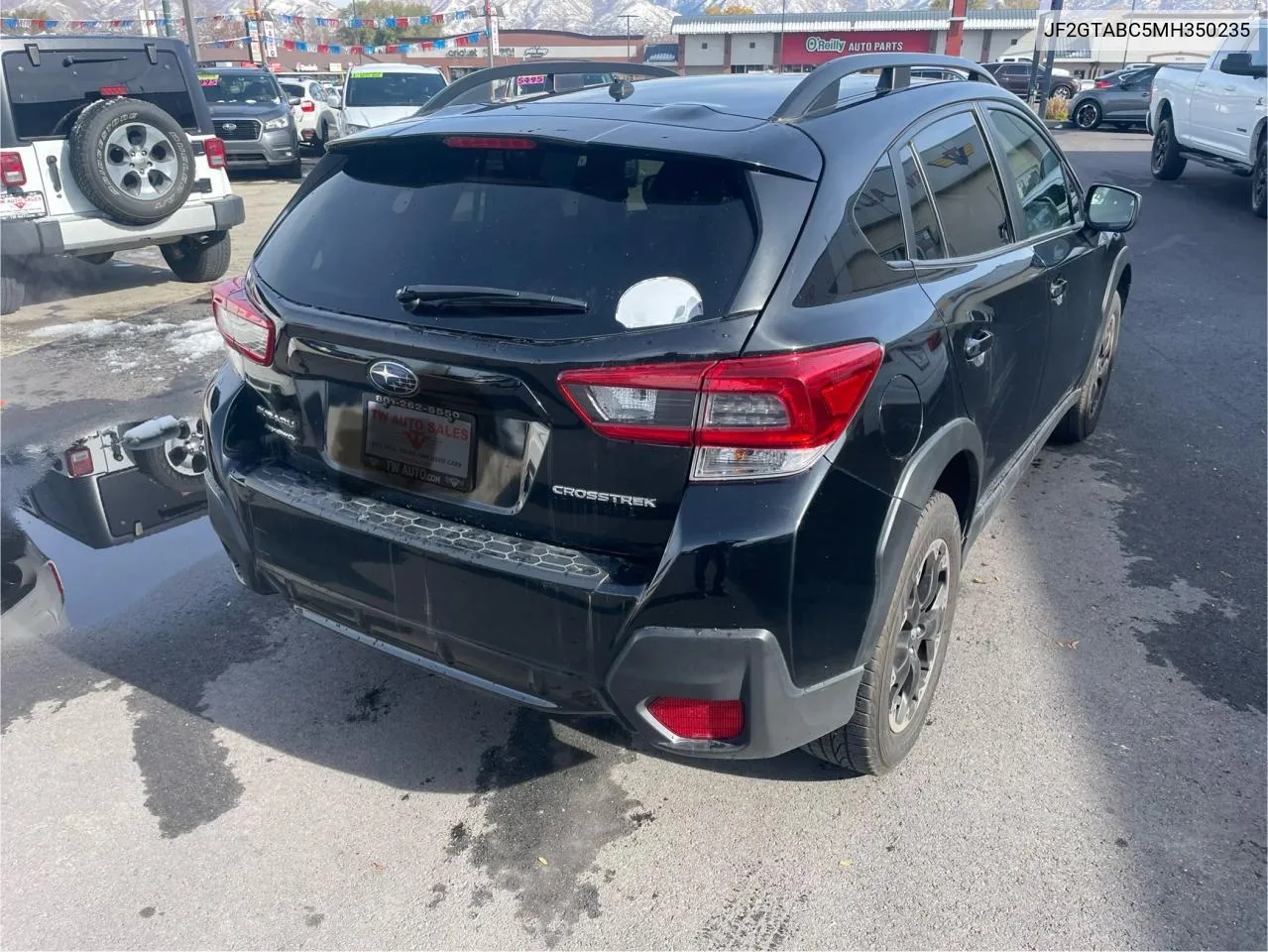 2021 Subaru Crosstrek VIN: JF2GTABC5MH350235 Lot: 81006384