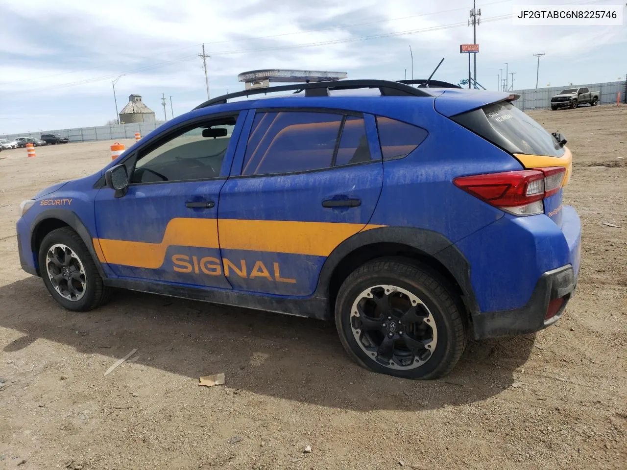 2022 Subaru Crosstrek VIN: JF2GTABC6N8225746 Lot: 48618964