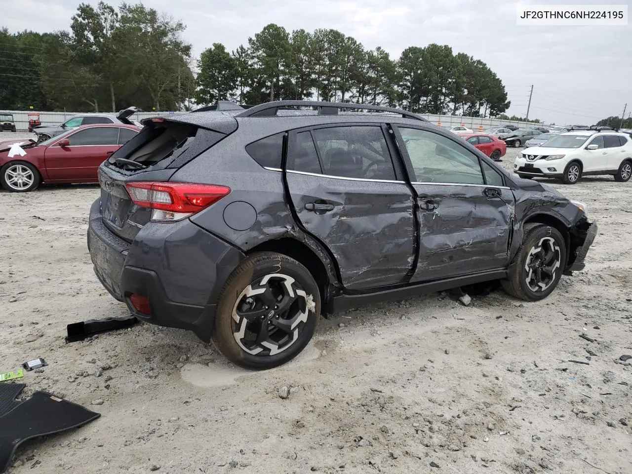 2022 Subaru Crosstrek Limited VIN: JF2GTHNC6NH224195 Lot: 70870104