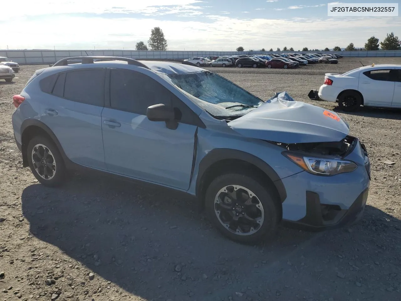 2022 Subaru Crosstrek VIN: JF2GTABC5NH232557 Lot: 71468014