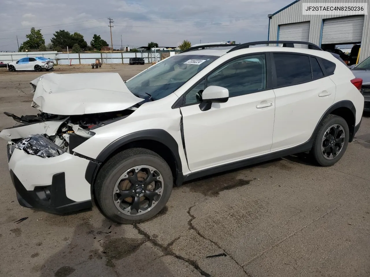 2022 Subaru Crosstrek Premium VIN: JF2GTAEC4N8250236 Lot: 72050224