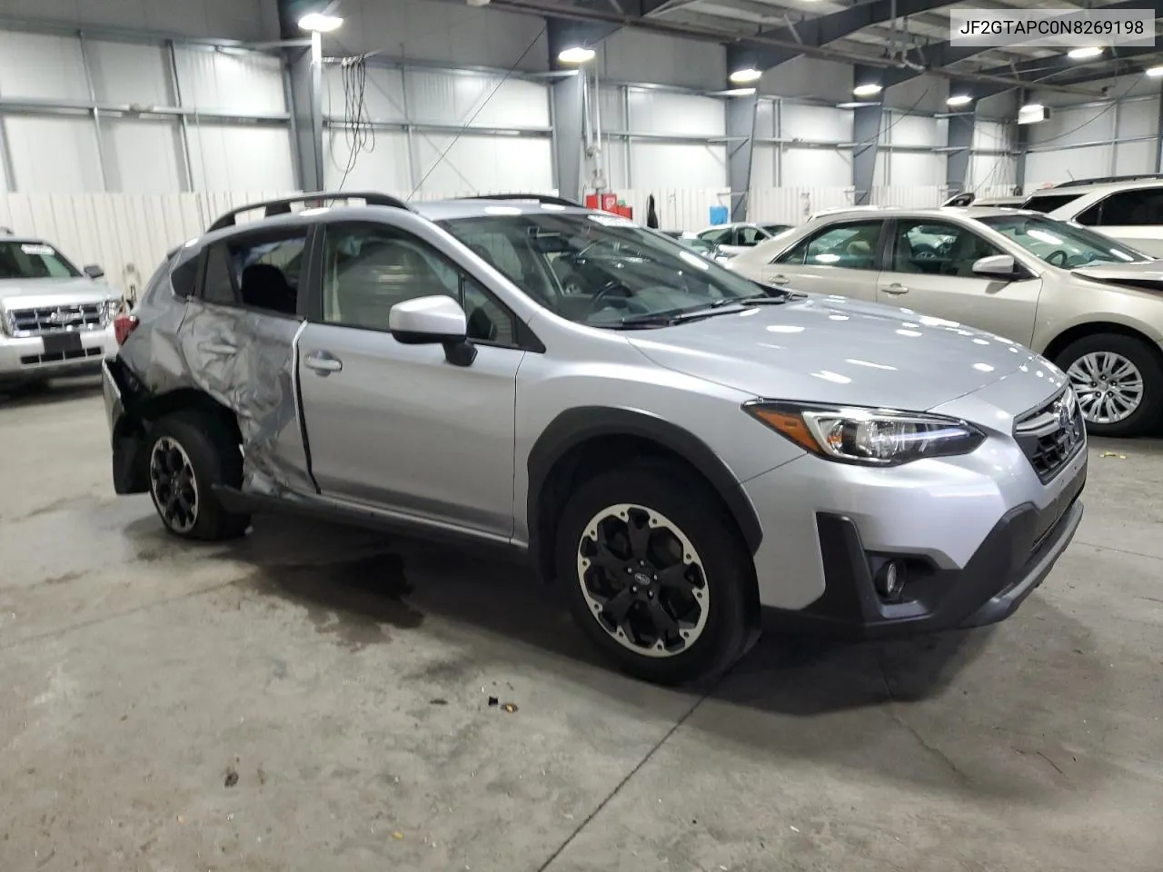 2022 Subaru Crosstrek Premium VIN: JF2GTAPC0N8269198 Lot: 76160074