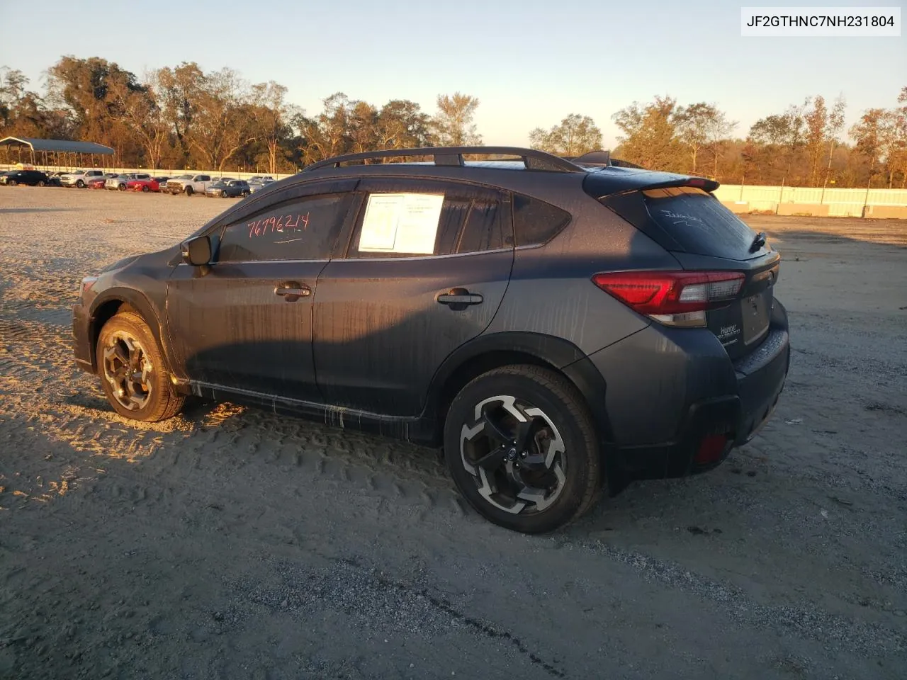 2022 Subaru Crosstrek Limited VIN: JF2GTHNC7NH231804 Lot: 40565757