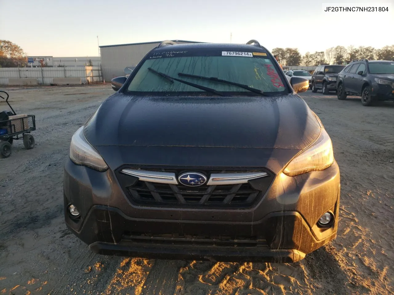 2022 Subaru Crosstrek Limited VIN: JF2GTHNC7NH231804 Lot: 40565757