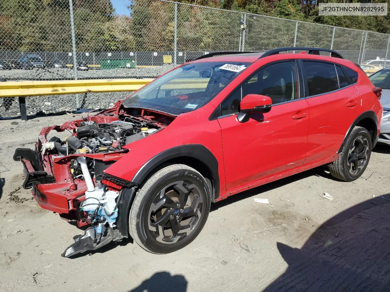 JF2GTHNC9N8282995 2022 Subaru Crosstrek Limited