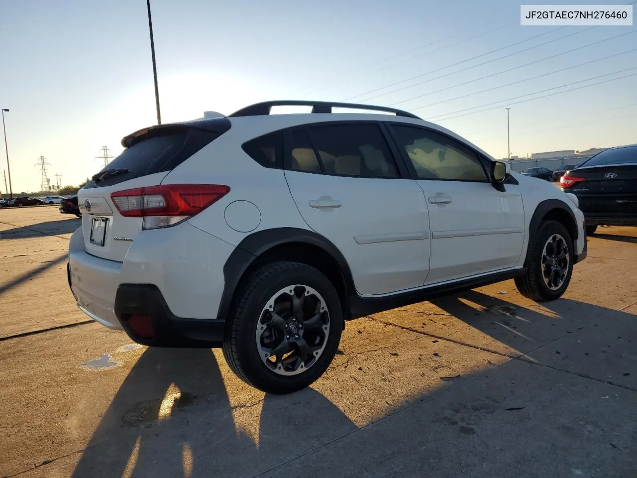 2022 Subaru Crosstrek Premium VIN: JF2GTAEC7NH276460 Lot: 77141964