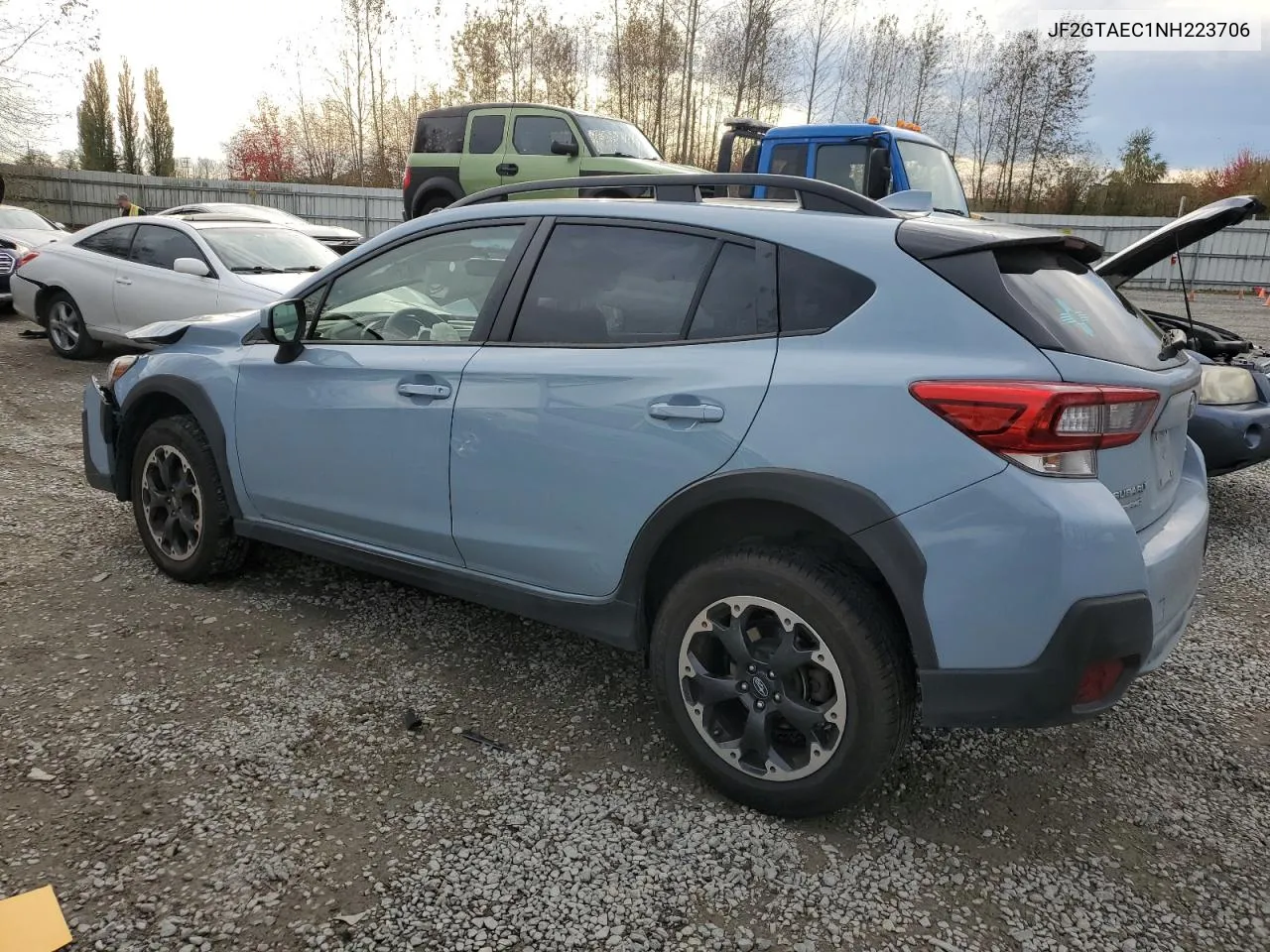 2022 Subaru Crosstrek Premium VIN: JF2GTAEC1NH223706 Lot: 78088604