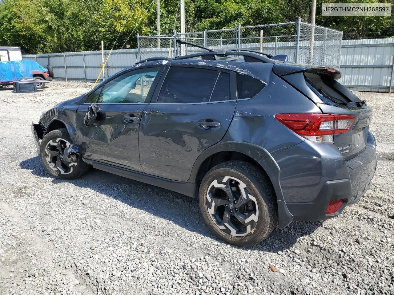 2022 Subaru Crosstrek Limited VIN: JF2GTHMC2NH268597 Lot: 79753034