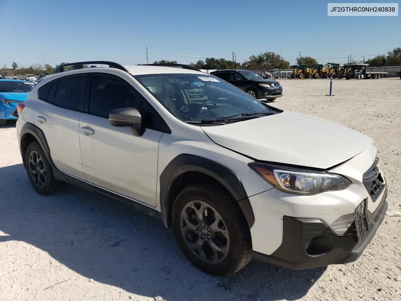 2022 Subaru Crosstrek Sport VIN: JF2GTHRC0NH240838 Lot: 80360754