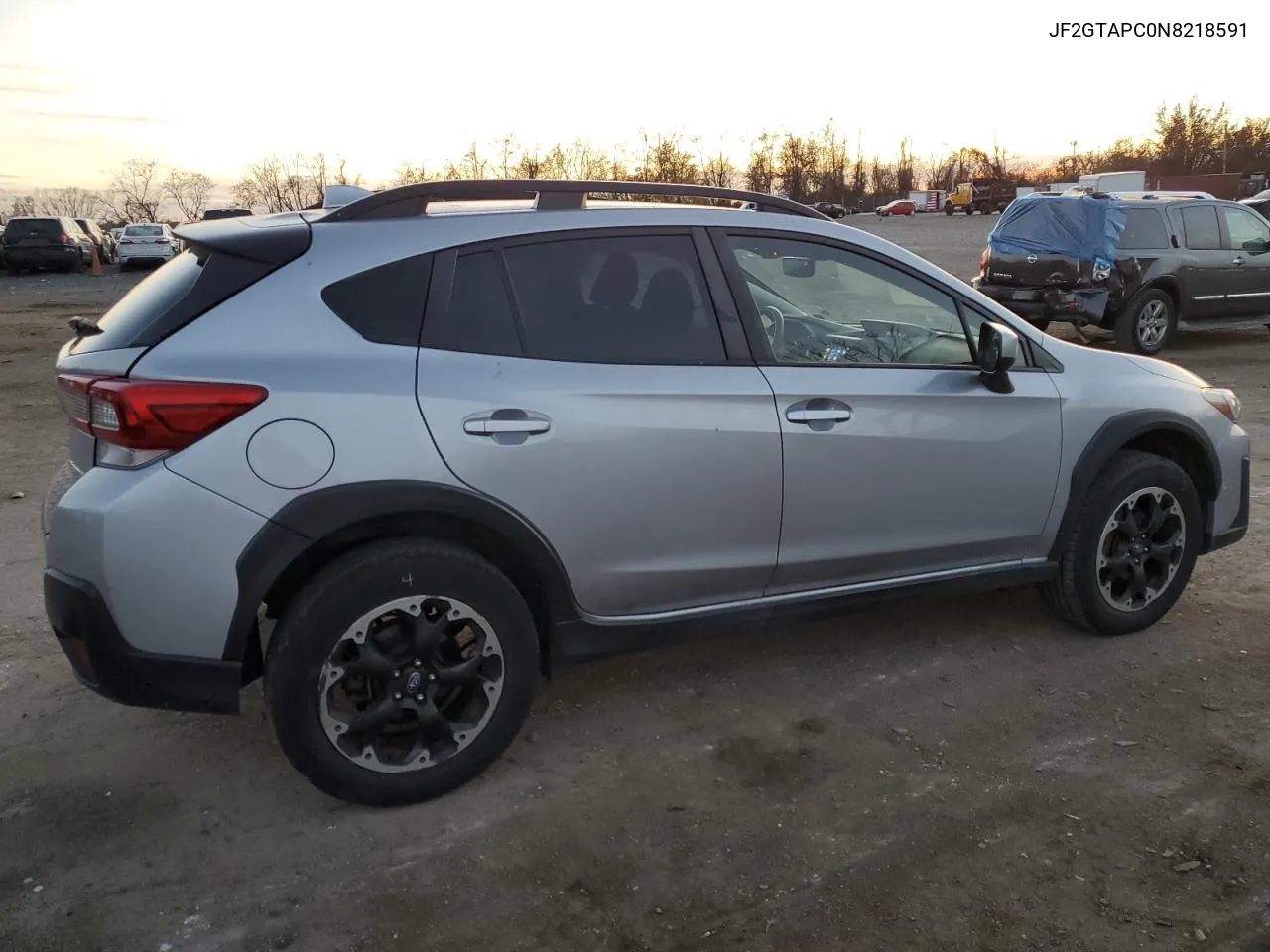 2022 Subaru Crosstrek Premium VIN: JF2GTAPC0N8218591 Lot: 80393054