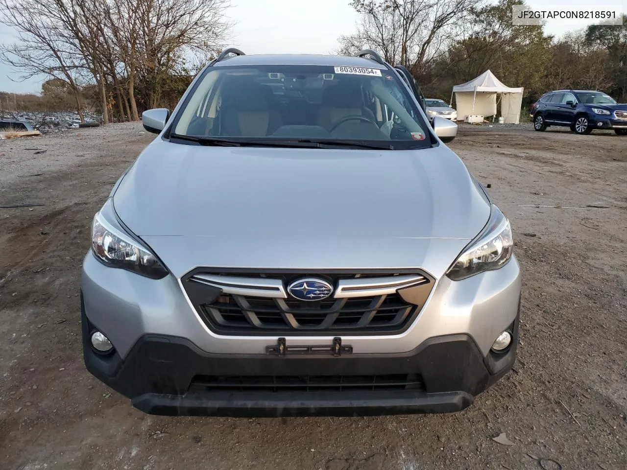 2022 Subaru Crosstrek Premium VIN: JF2GTAPC0N8218591 Lot: 80393054