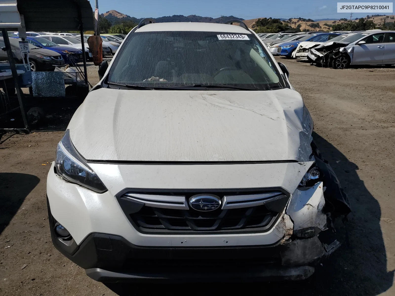 2023 Subaru Crosstrek Premium VIN: JF2GTAPC9P8210041 Lot: 68432343