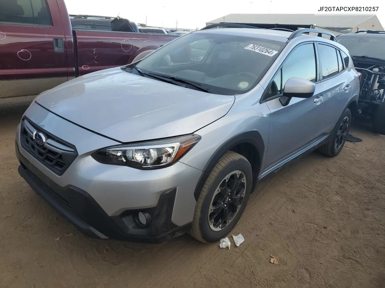 2023 Subaru Crosstrek Premium VIN: JF2GTAPCXP8210257 Lot: 76310264