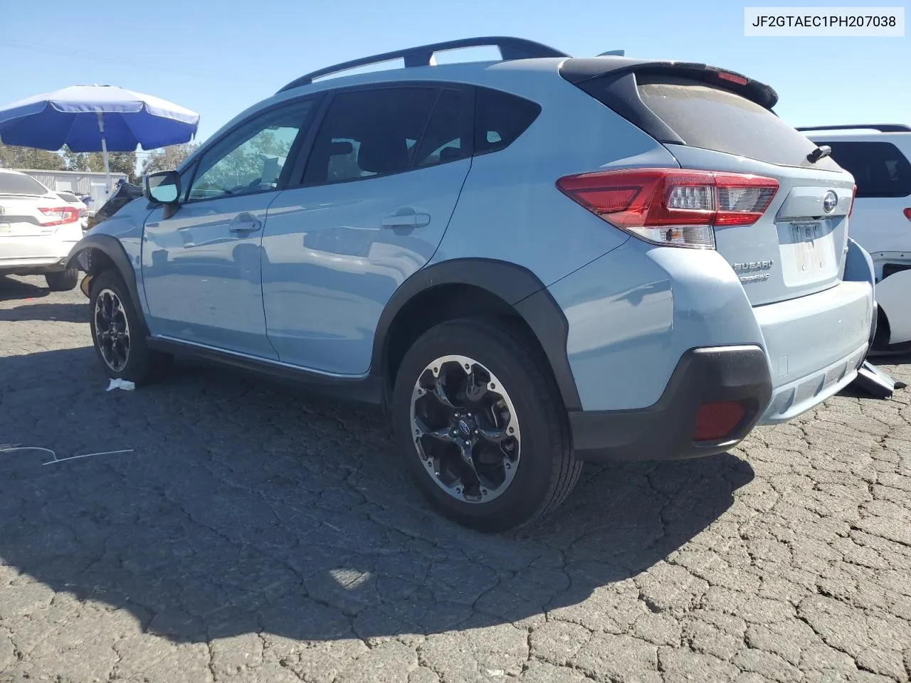 2023 Subaru Crosstrek Premium VIN: JF2GTAEC1PH207038 Lot: 77558134