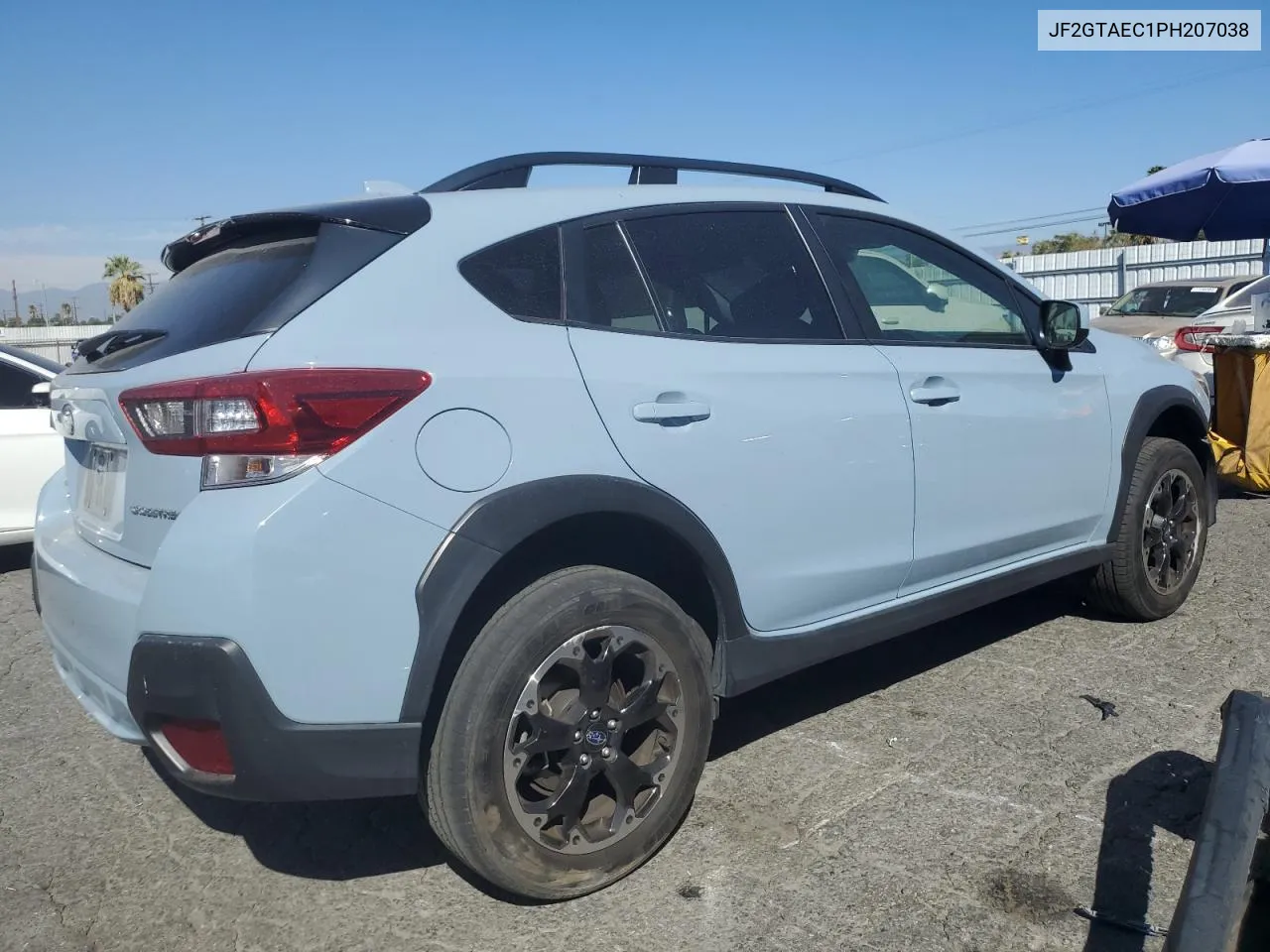 2023 Subaru Crosstrek Premium VIN: JF2GTAEC1PH207038 Lot: 77558134