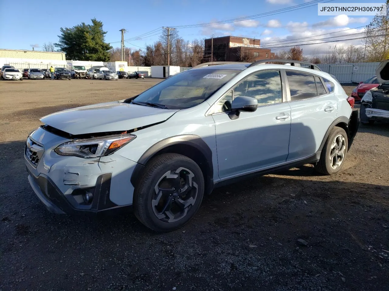 2023 Subaru Crosstrek Limited VIN: JF2GTHNC2PH306797 Lot: 80008564