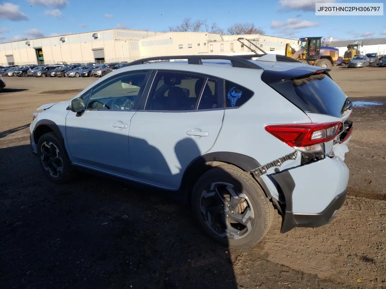 2023 Subaru Crosstrek Limited VIN: JF2GTHNC2PH306797 Lot: 80008564